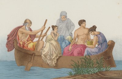 Polygnotosによるギリシャの壁画 作： German School